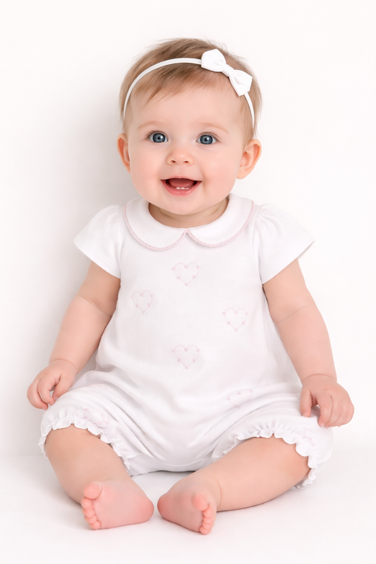 Blues Baby 2286 white Romper SS26