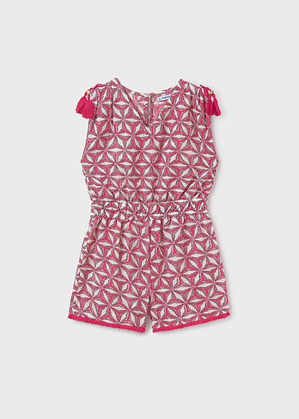 Mayoral  6868 Hibiscus Playsuit