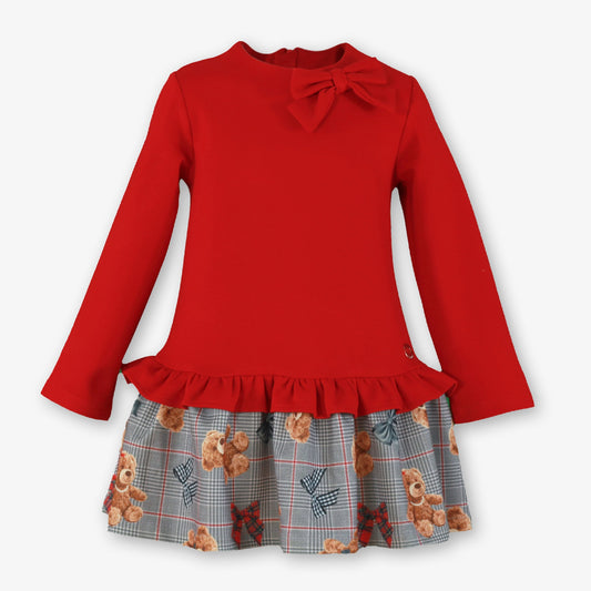 Miranda 252V Red Bear Dress AW26 PREORDER
