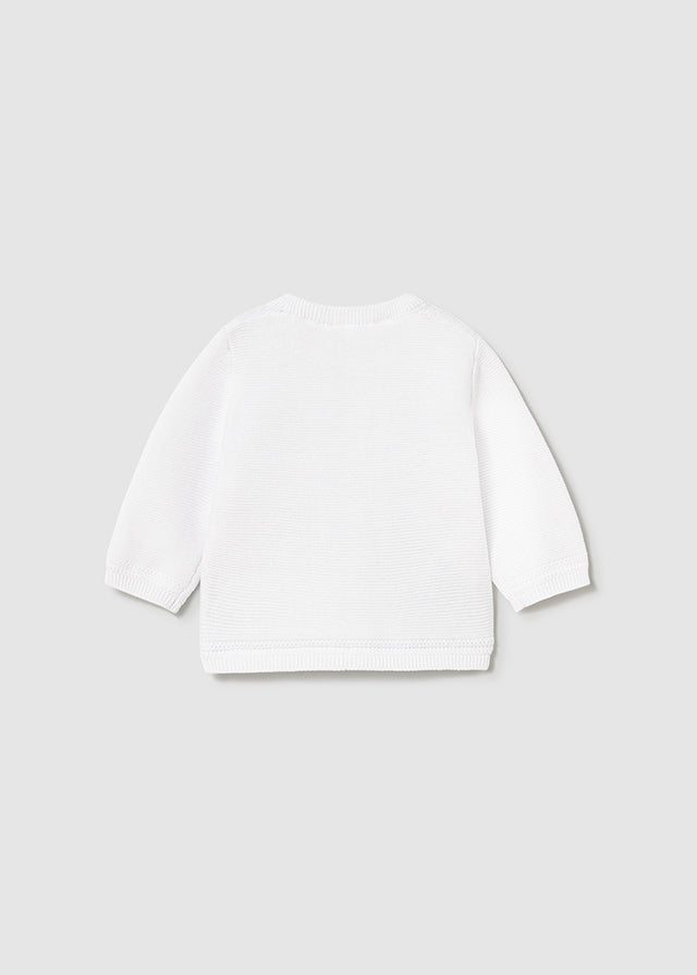 Mayoral 1303 white Cardigan SS26