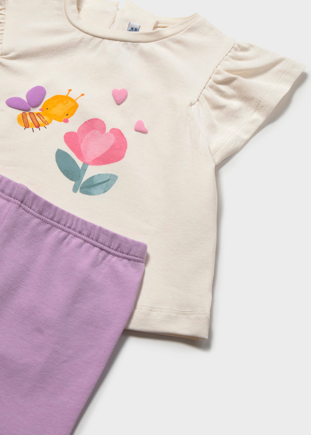 Mayoral 1751 Lilac Legging Set SS26