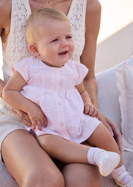 Mayoral 1805 pink Dress SS26