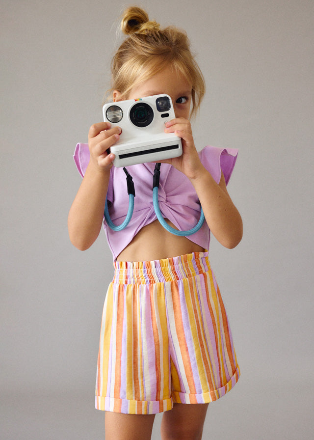 Mayoral 3227 Lilac Short Set SS26