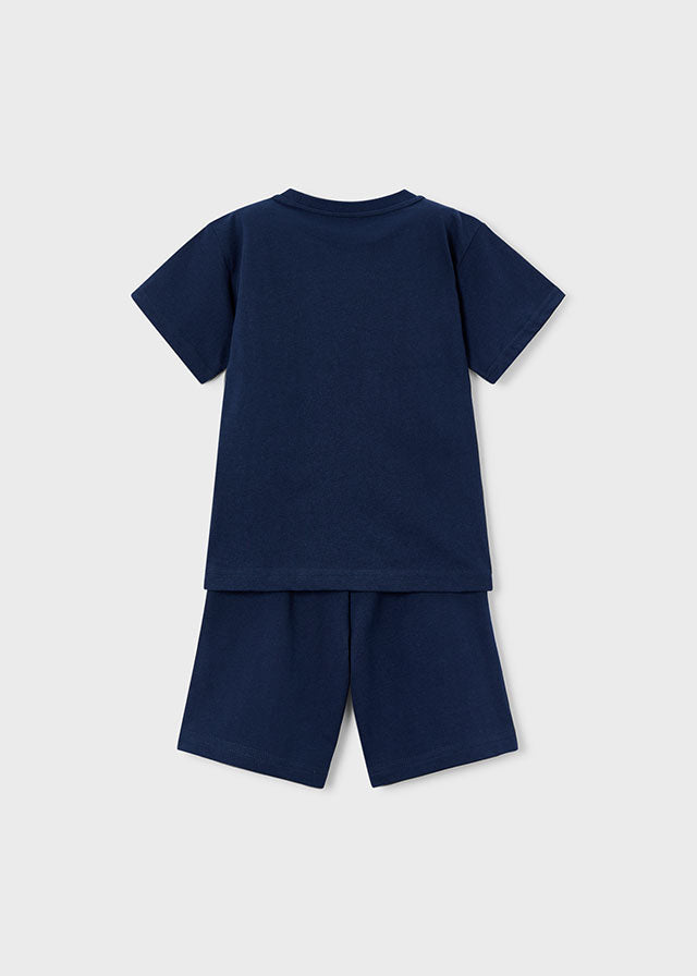 Mayoral 3608 Navy short Set SS26
