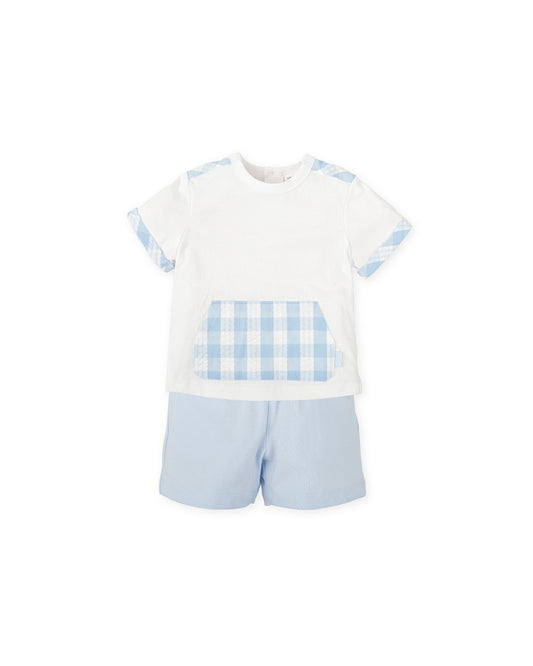 Tutto piccolo 2703 Blue Short set SS26 PREORDER