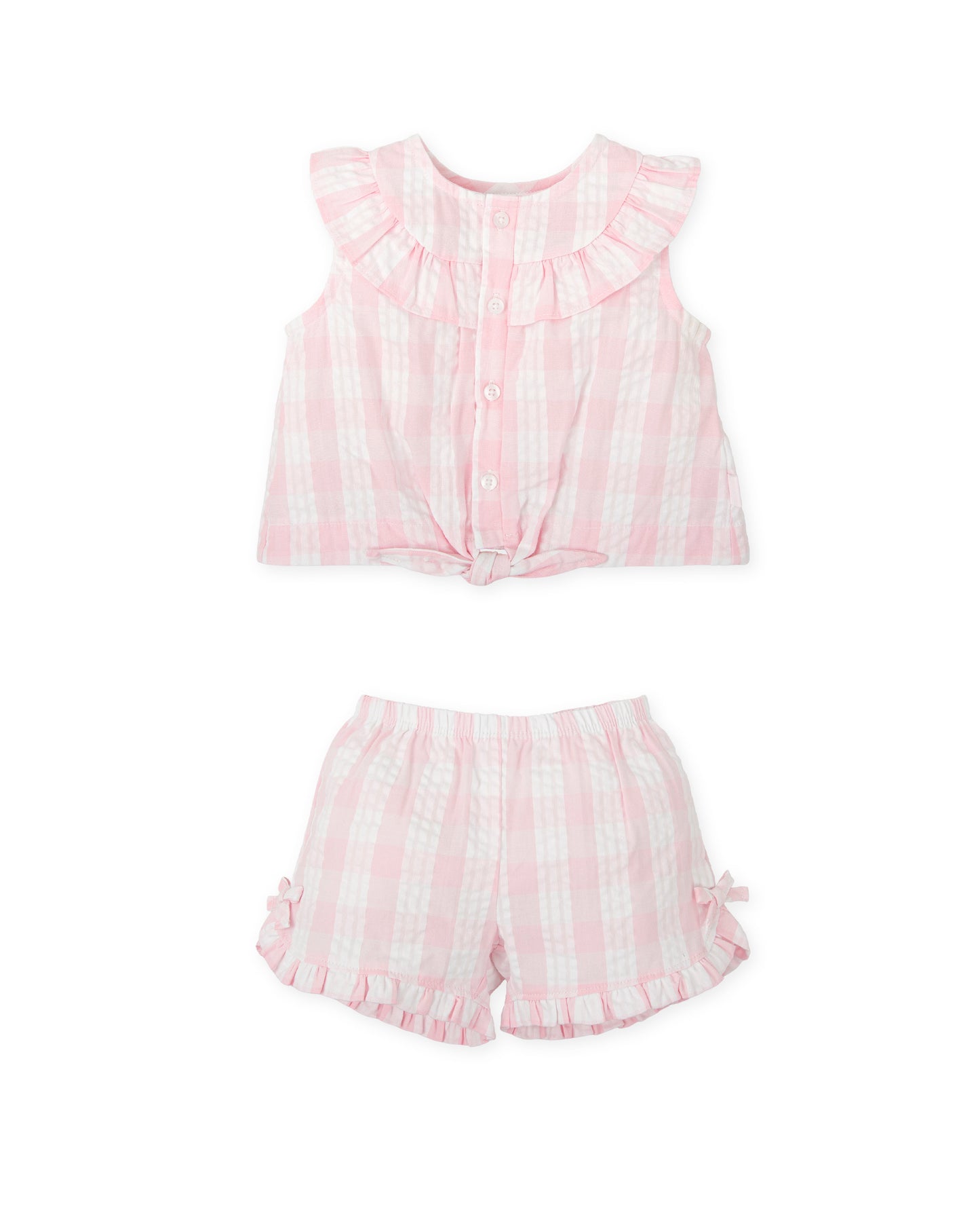 Tutto piccolo 2724 Checked Short Set SS26 PREORDER