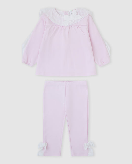 Tutto Piccolo 2736 Pink Legging Set AW26 PREORDER