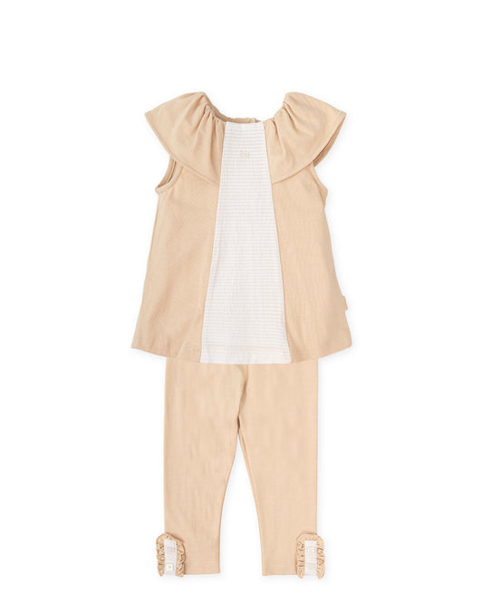 Tutto piccolo 2739 sand legging set SS26 PREORDER