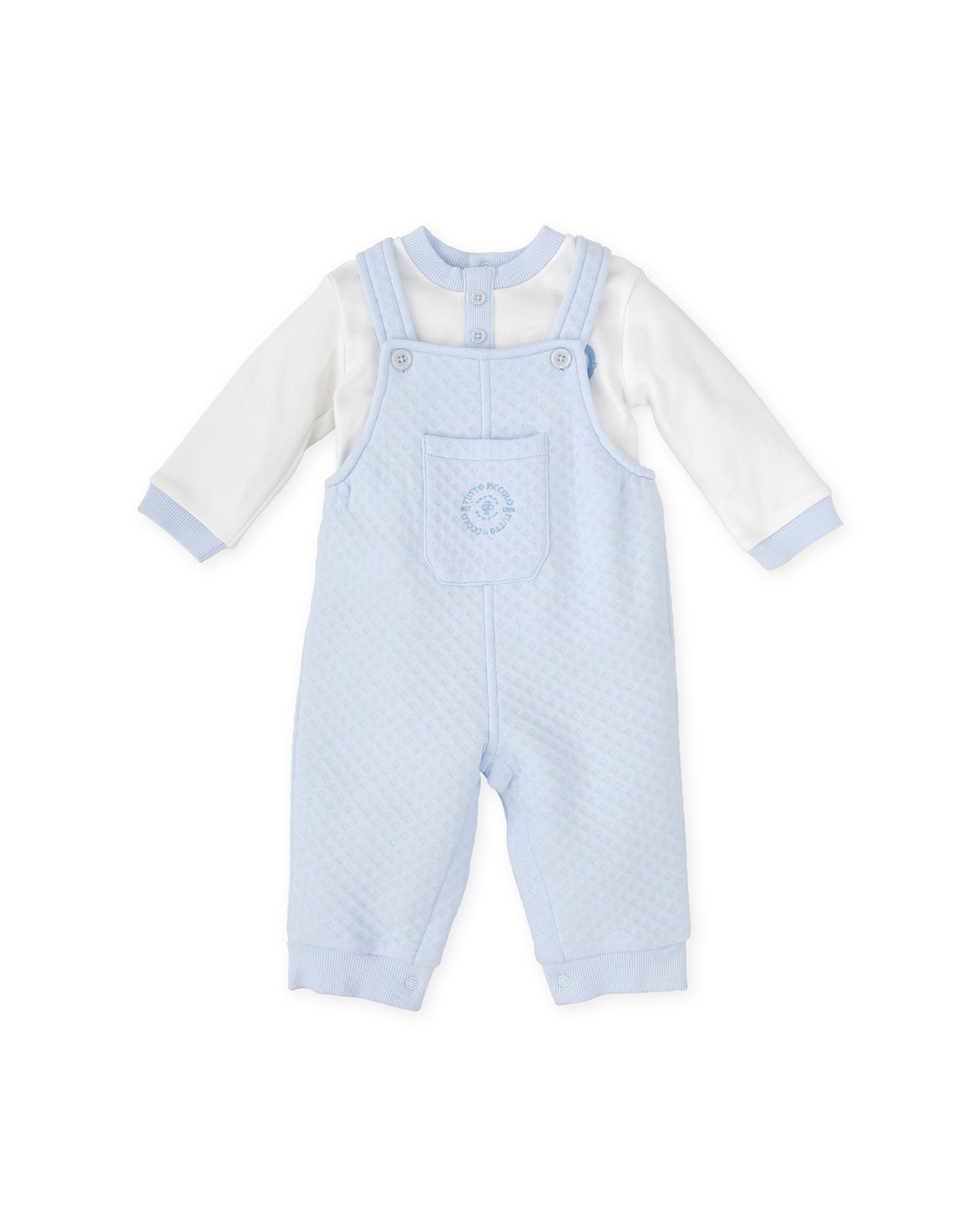 Tutto piccolo 2770 Blue Dungree set