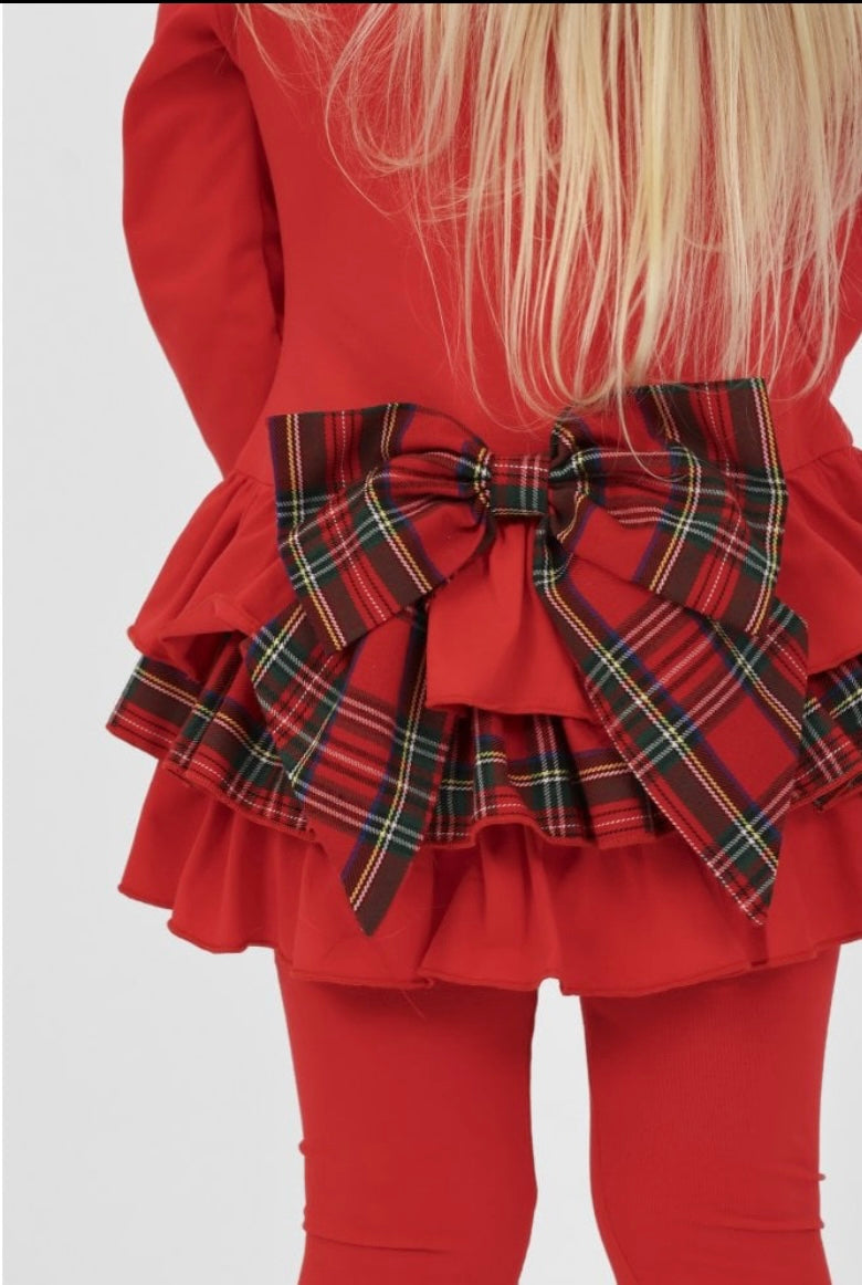 HK Red Darcy Legging Set