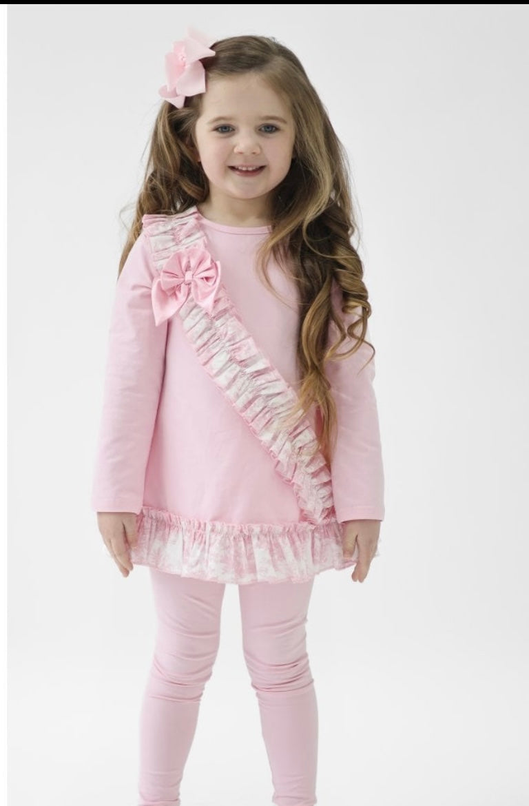 HK Alba Pink Legging set