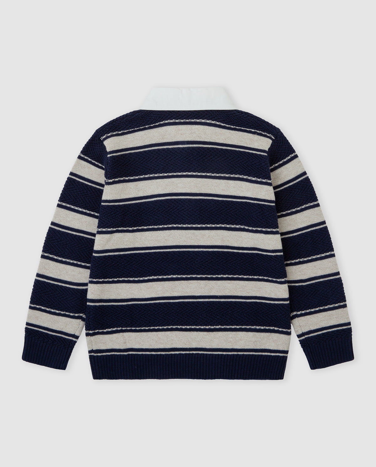 Tutto Piccolo 3605 Navy Polo Top AW26
