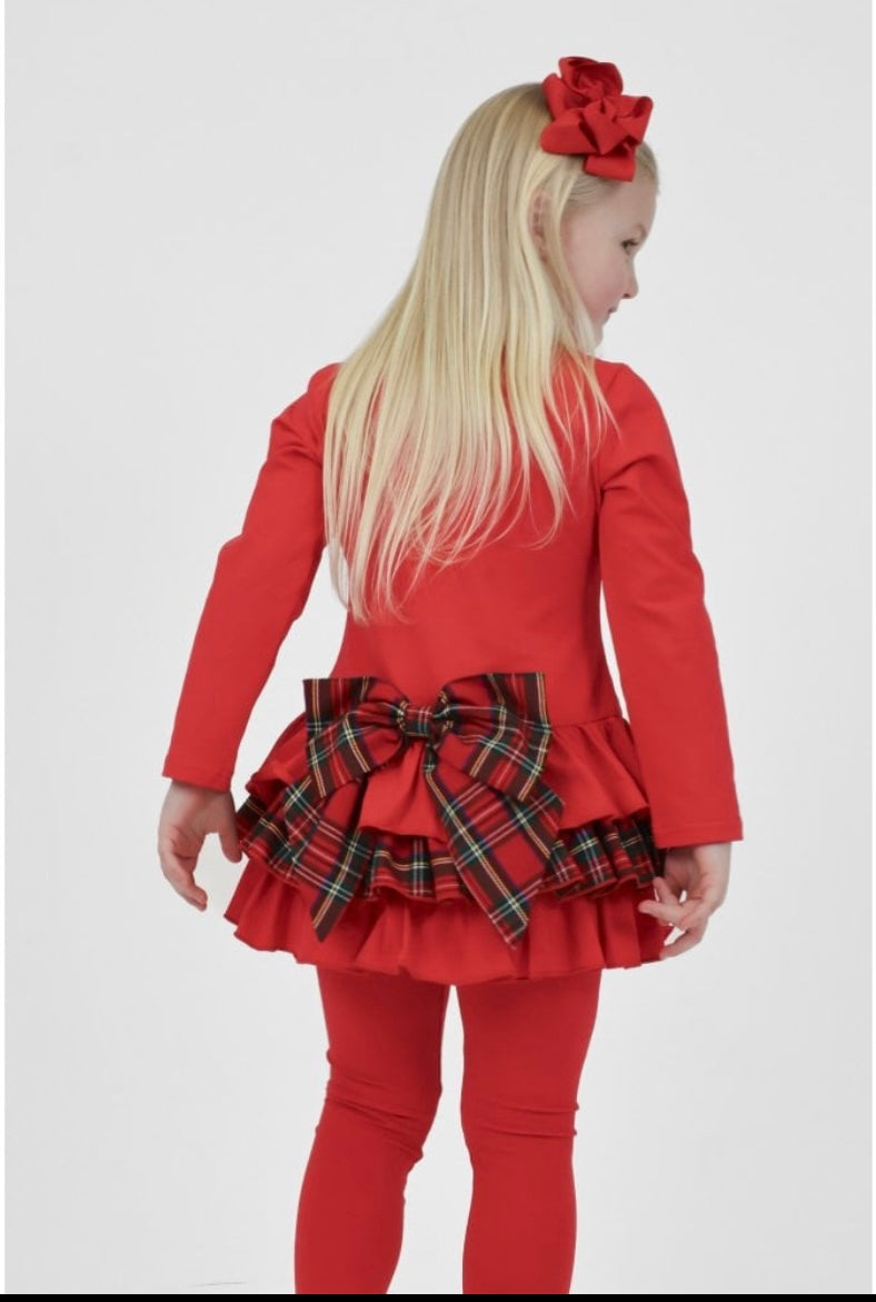 HK Red Darcy Legging Set