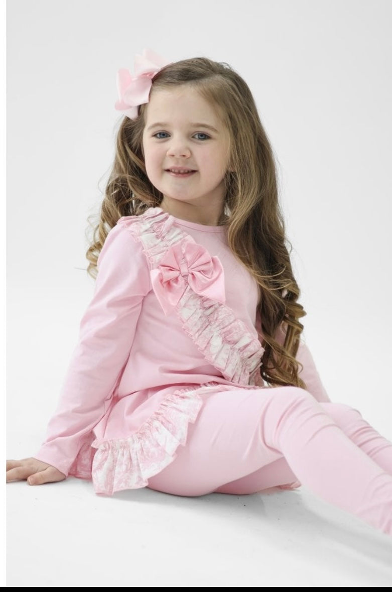 HK Alba Pink Legging set