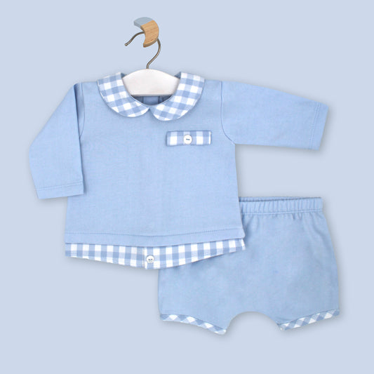 Rapife 4114 Blue Short Set AW26