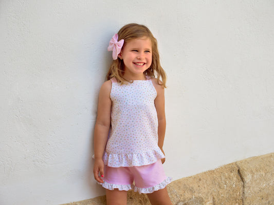 Rapife 4251 Pink Short set SS26