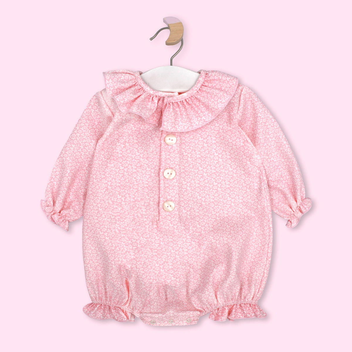 Rapife 4307 Pink floral Romper AW26