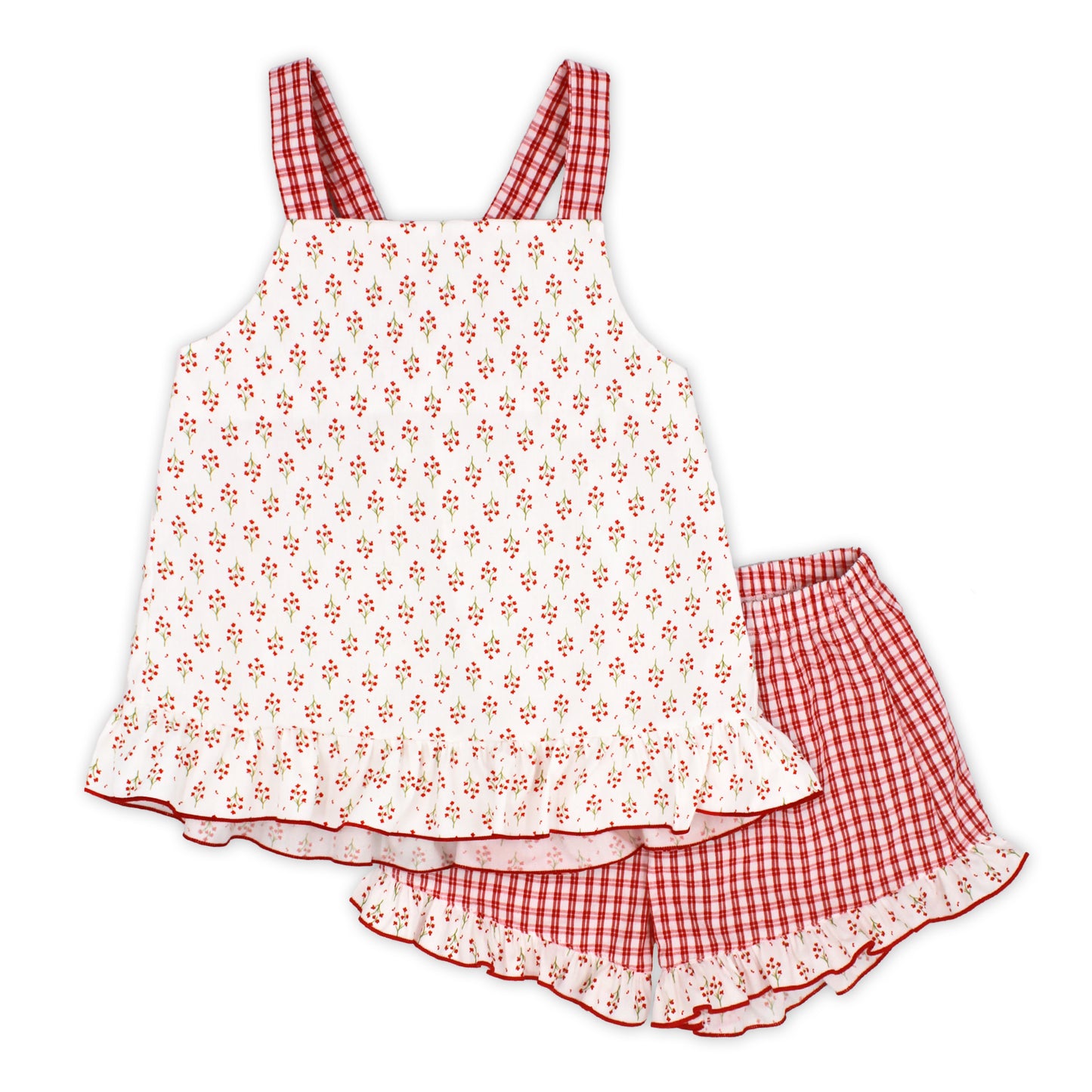 Rapife 4643 Red short set SS26 PREORDER