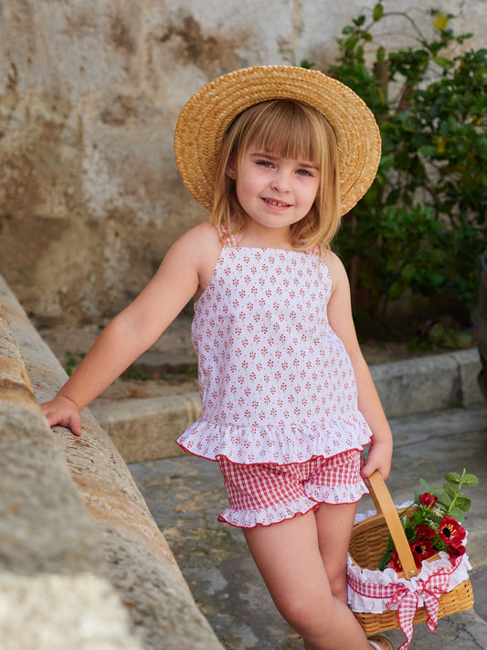 Rapife 4643 Red short set SS26 PREORDER