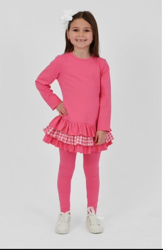 HK Pink Fran Legging set