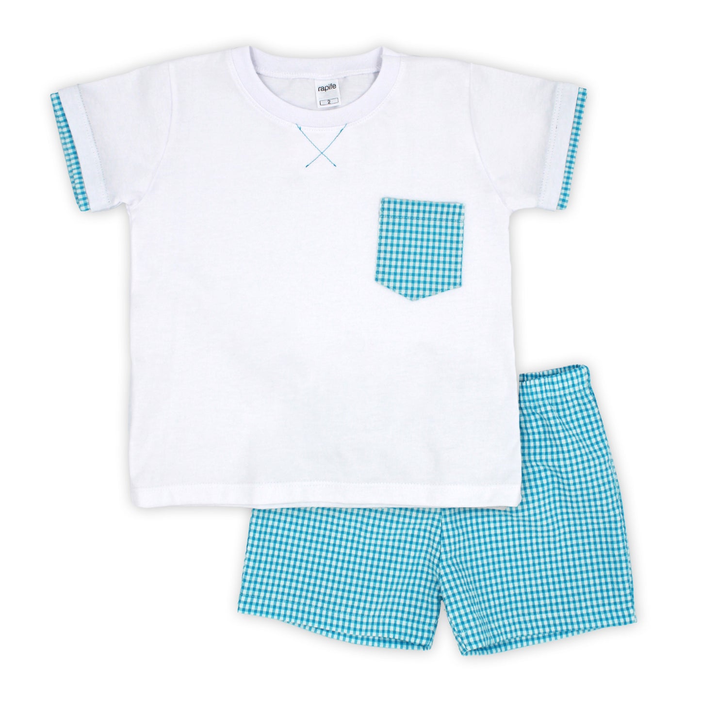 Rapife 4850 Turquoise Short Set SS26