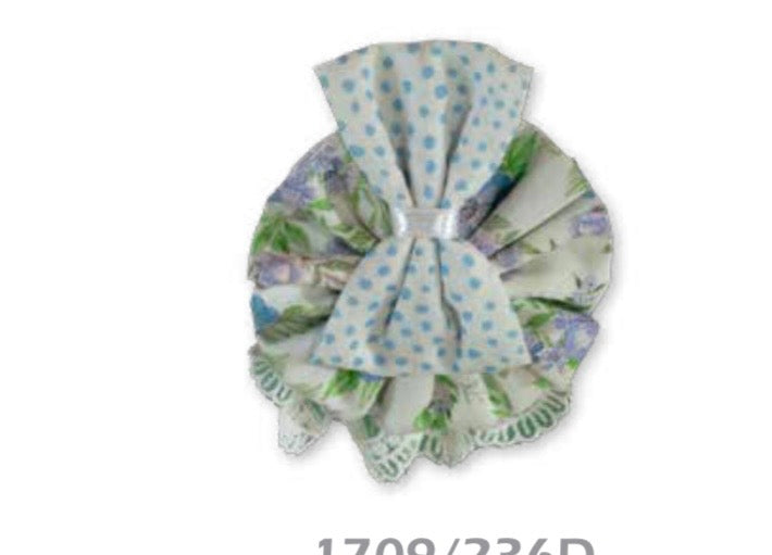 Miranda 236D blue floral clip SS26 PREORDER