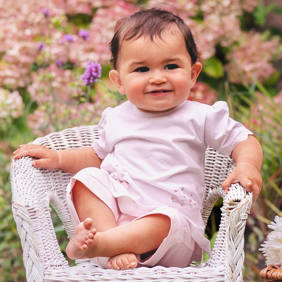 Emile Et rose 5400 Luna Girls Cotton Summer Top & Shorts Set