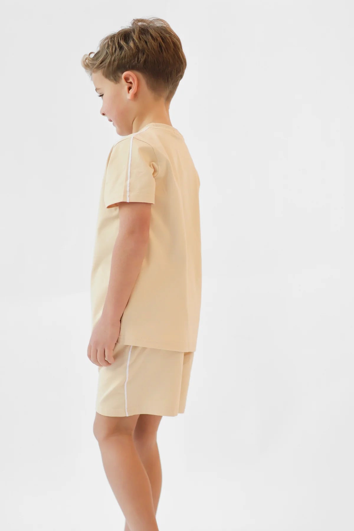 Hk Eddie Beige Short Set SS26