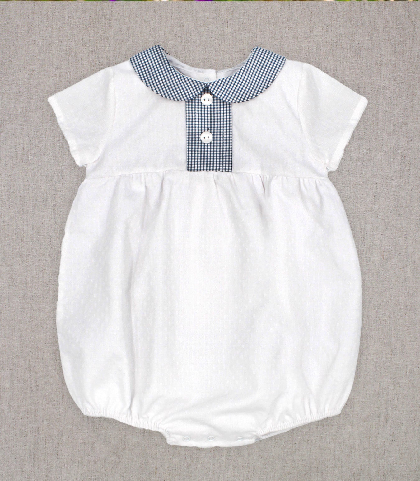 Rapife 5108 White/navy Romper SS26