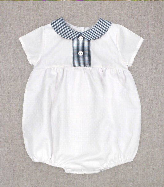 Rapife 5108 White/navy Romper SS26