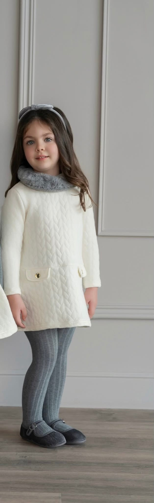 Miranda 247v Cream Dress