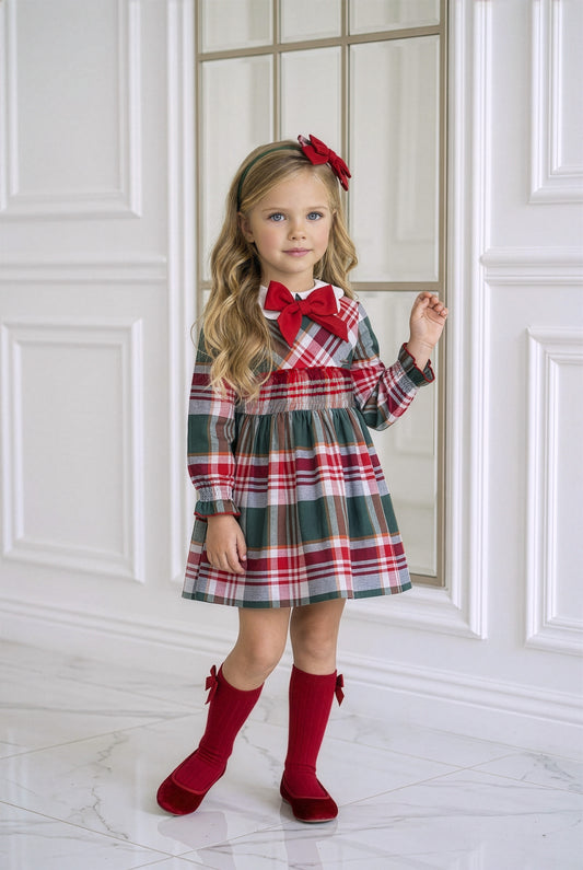 Miranda 618v Red /Green Dress AW26 PREORDER