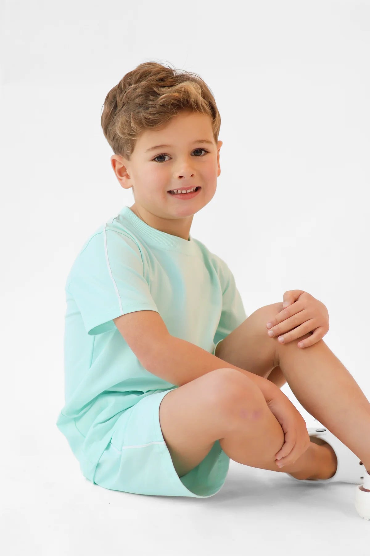 HK Eddie Mint short set SS26