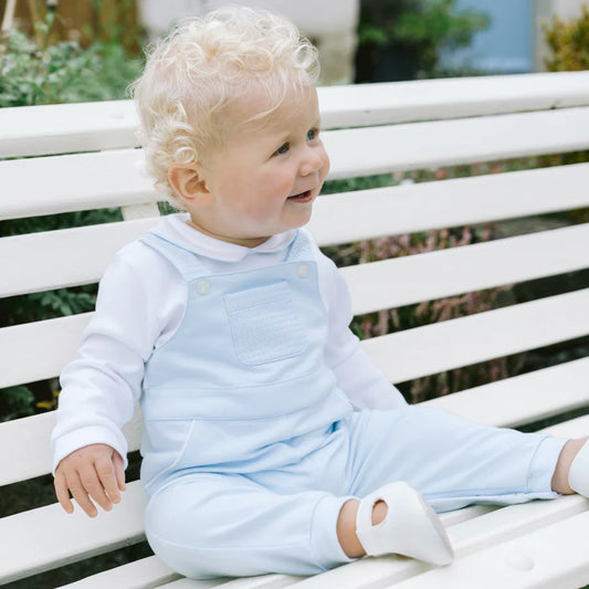 Emile Et rose 2608 Jude Baby Boys Smart Mock Dungaree