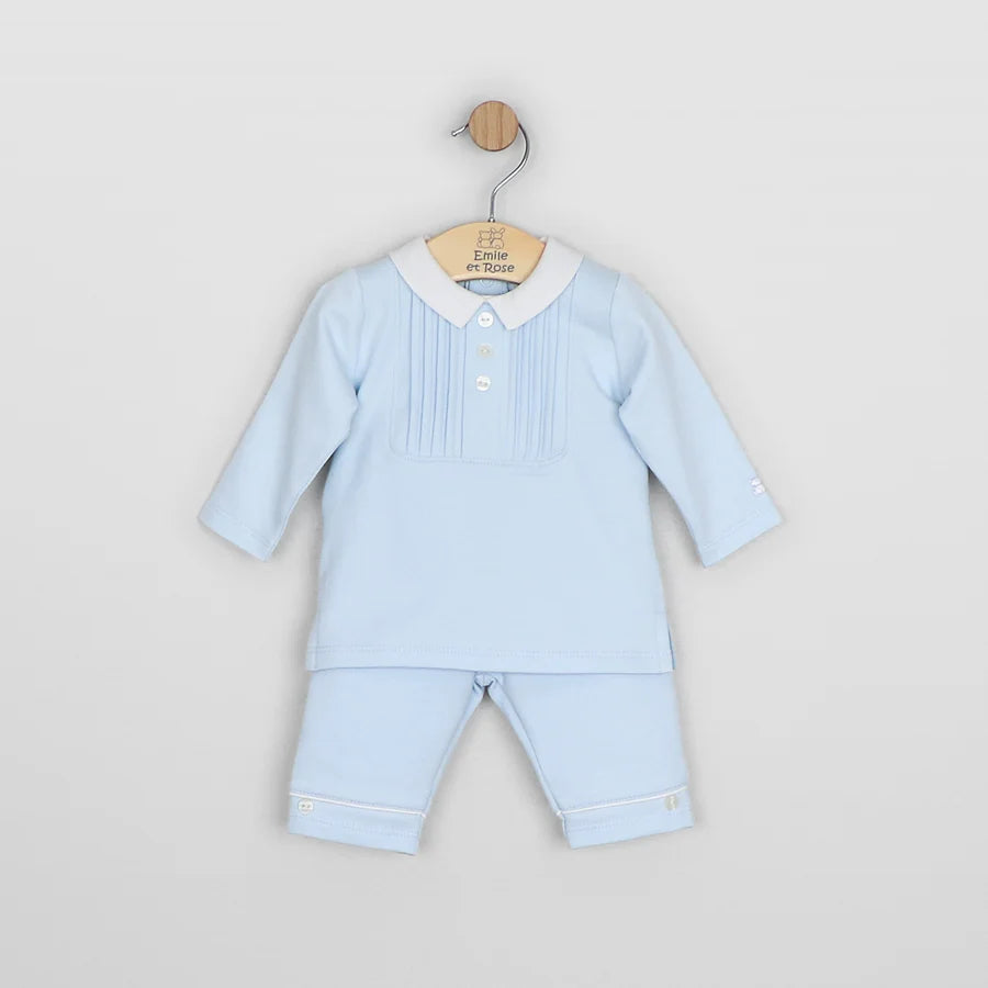 Emile Et rose 6522 Mitchell Boys Blue Two Piece AW26