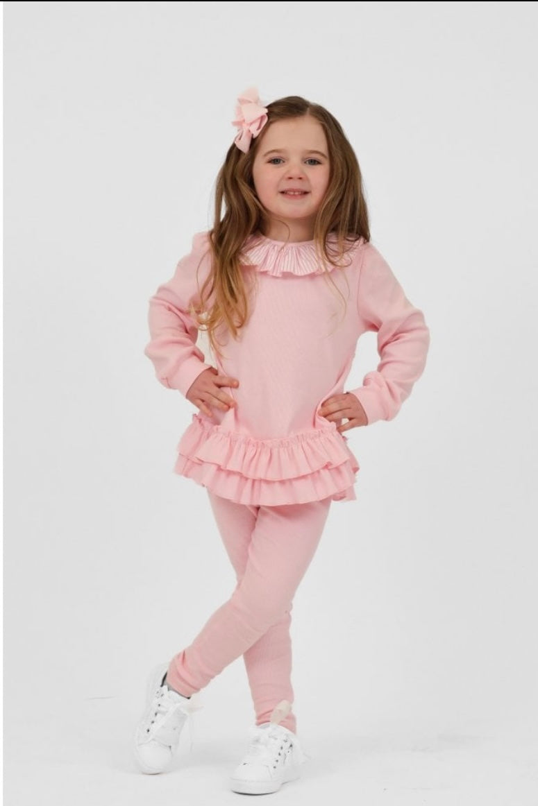 HK pink Leah legging set