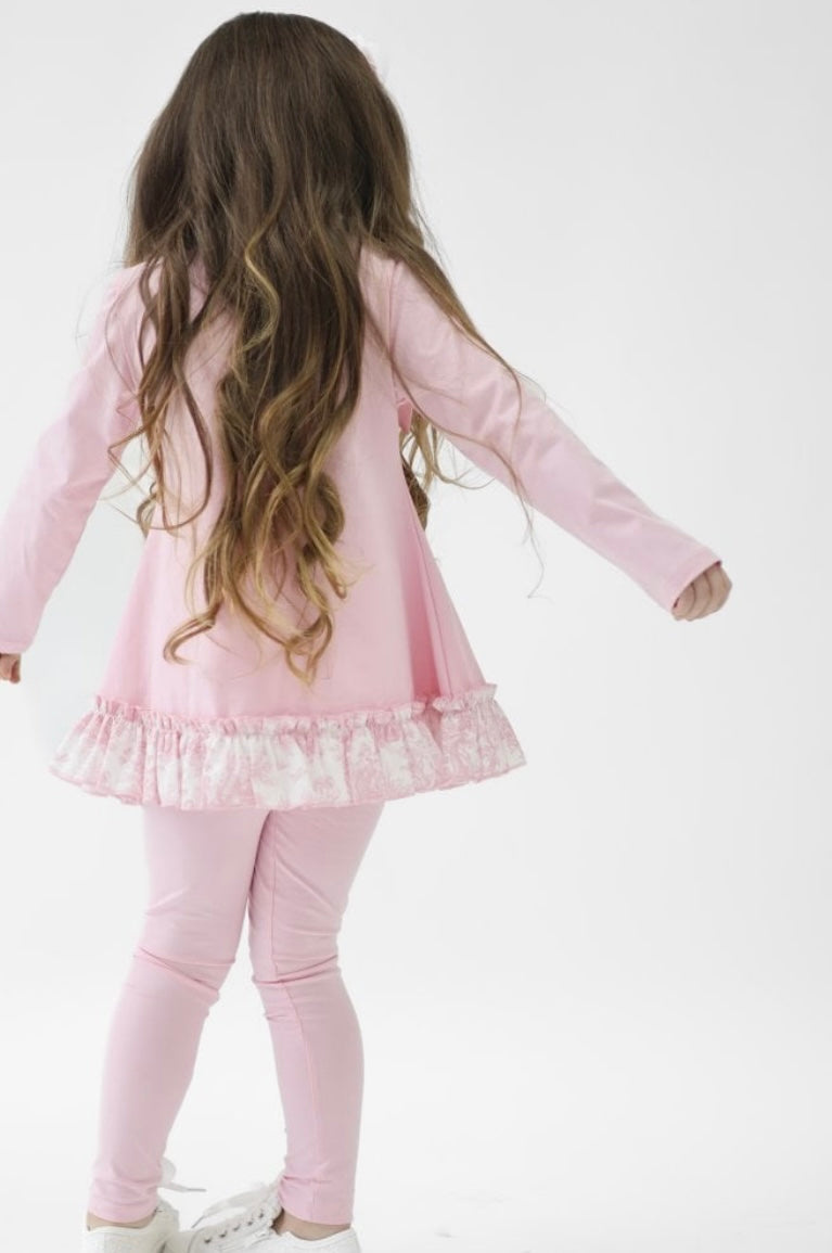 HK Alba Pink Legging set