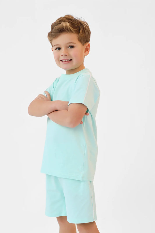 HK Eddie Mint short set SS26