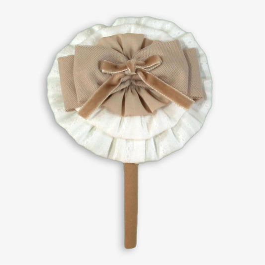 Miranda 222D Beige Headband