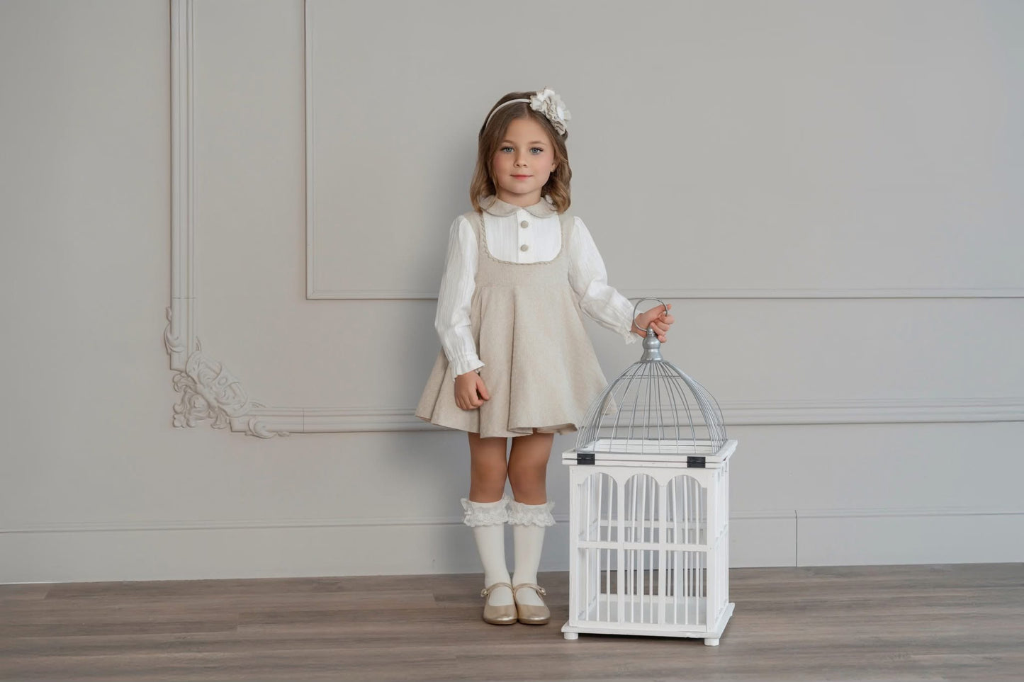 Miranda 222v Beige Dress