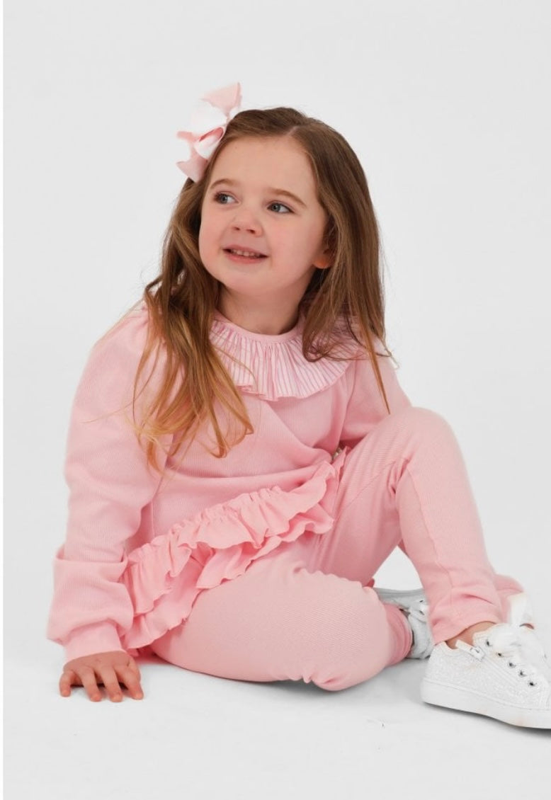 HK pink Leah legging set