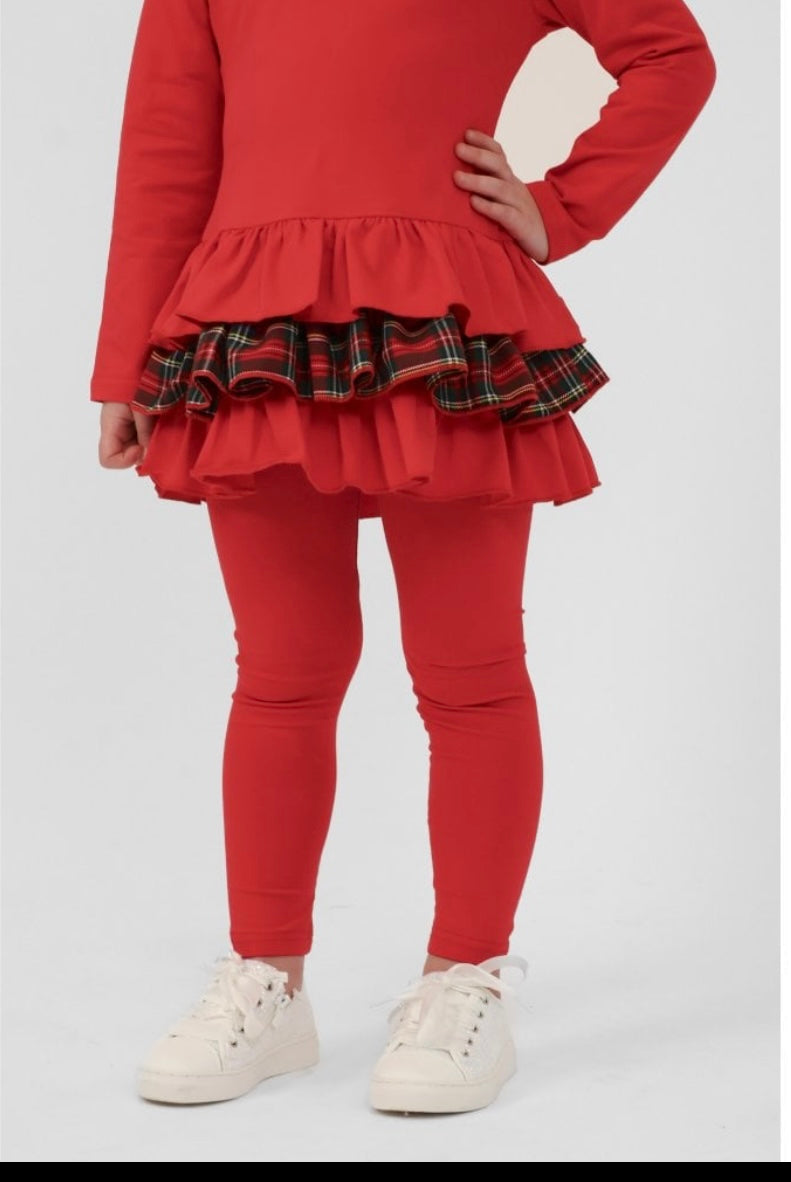 HK Red Darcy Legging Set