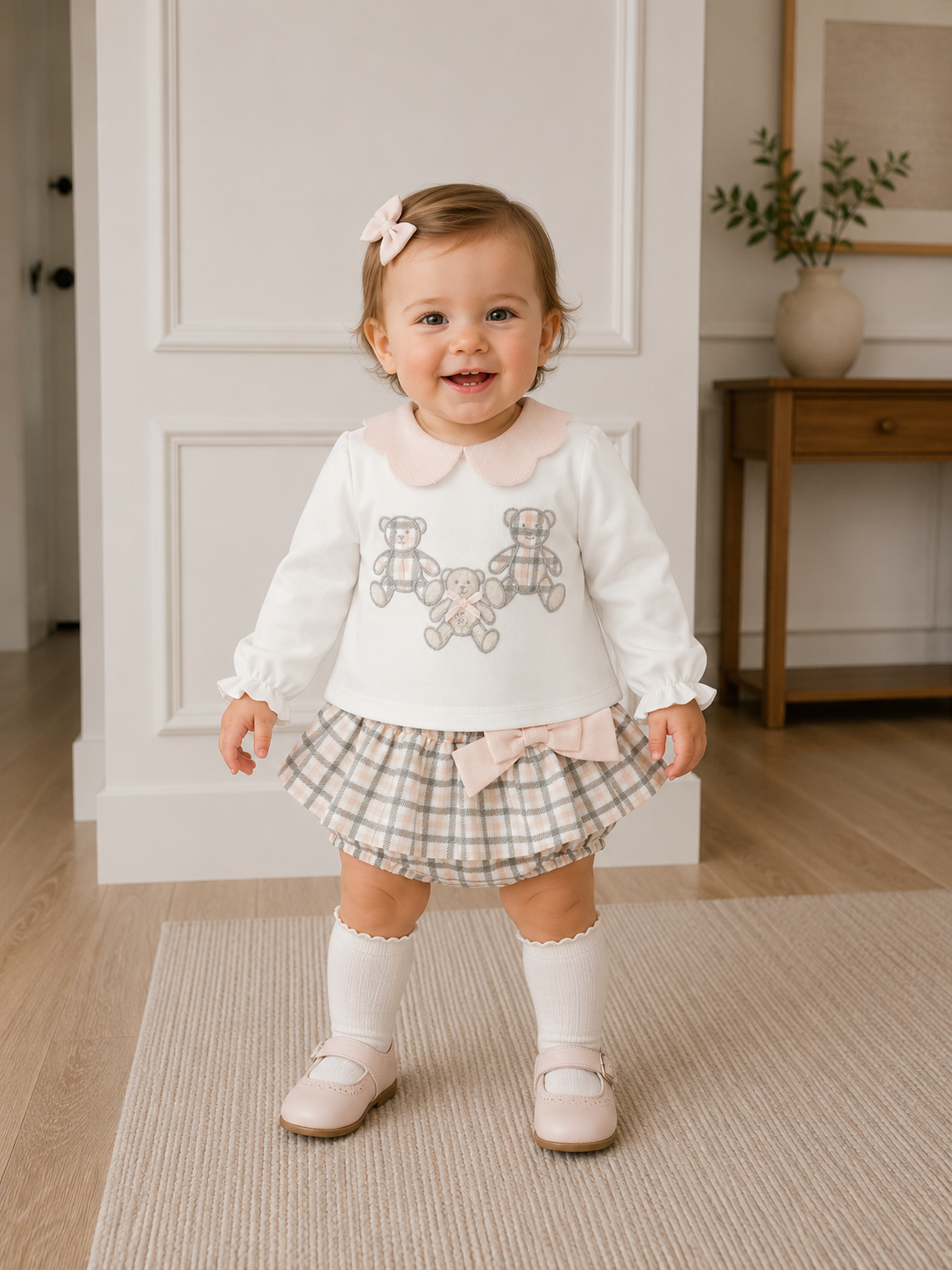 Deolinda 26623 Ivory/pink Bloomer Set AW26