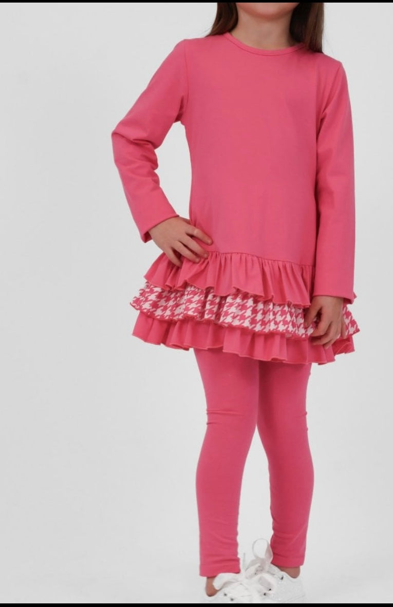 HK Pink Fran Legging set