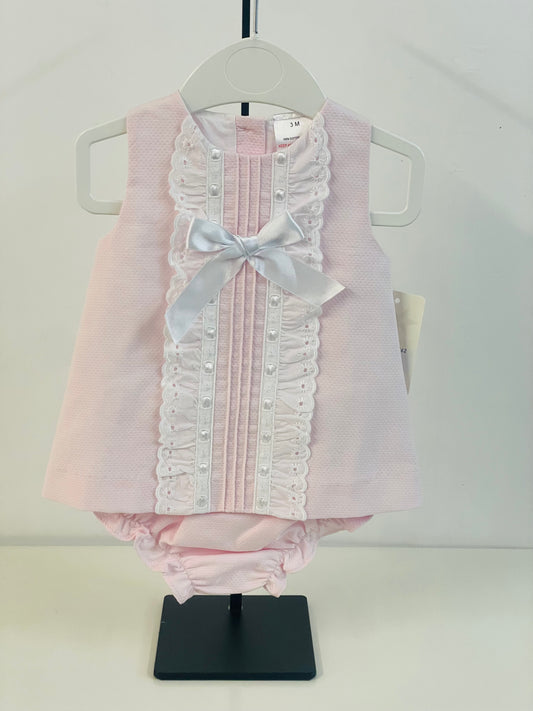Adorable Pink Dress Set V362 SS26