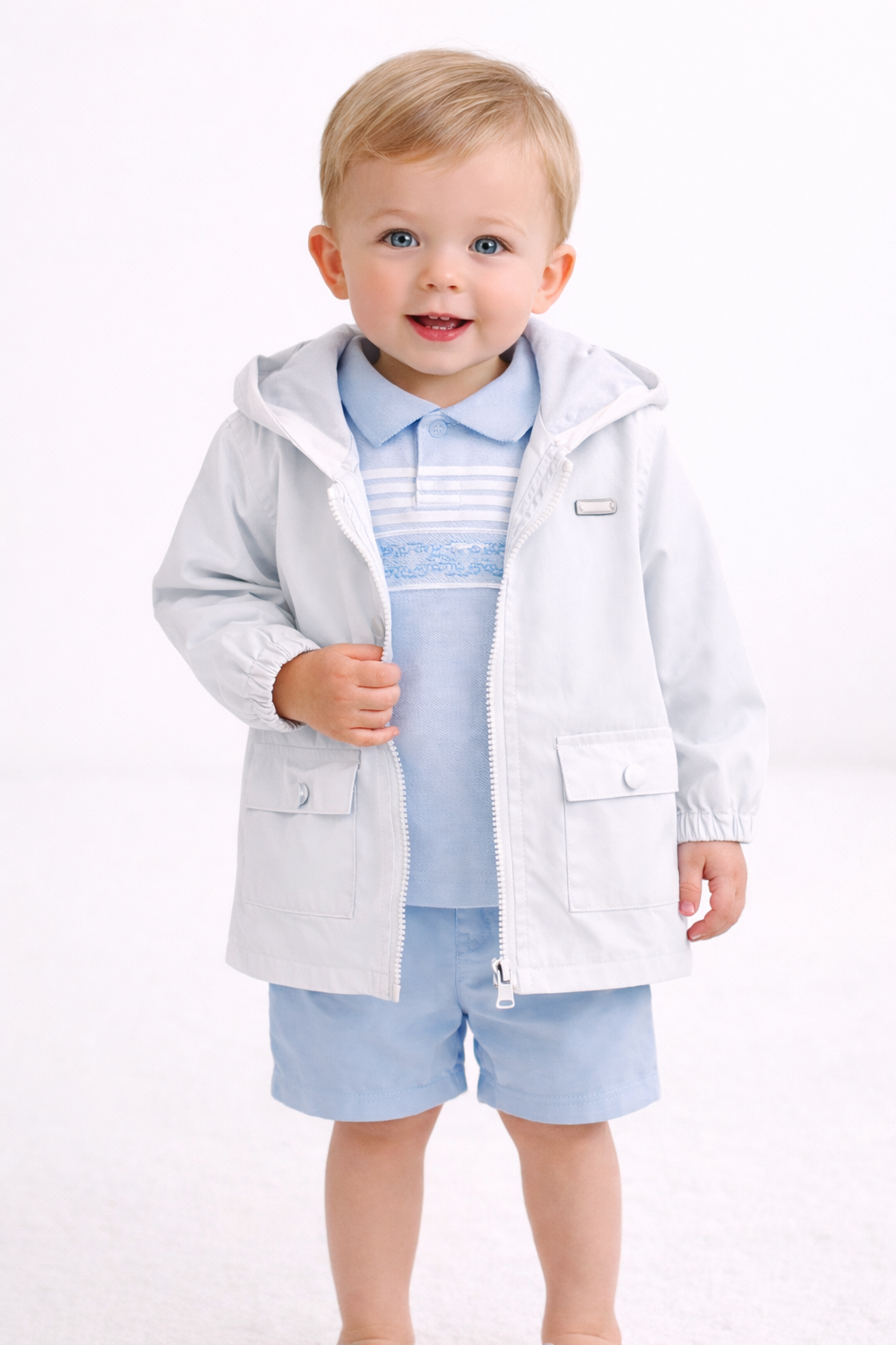 Bluesbaby BB3093 White Summer Jacket SS26