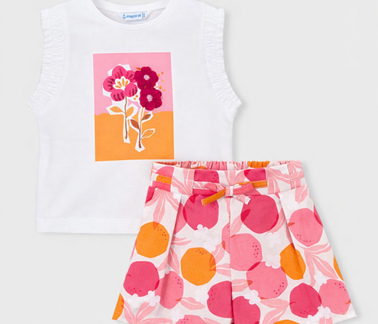 Mayoral 3906-3023 Short Set SS26