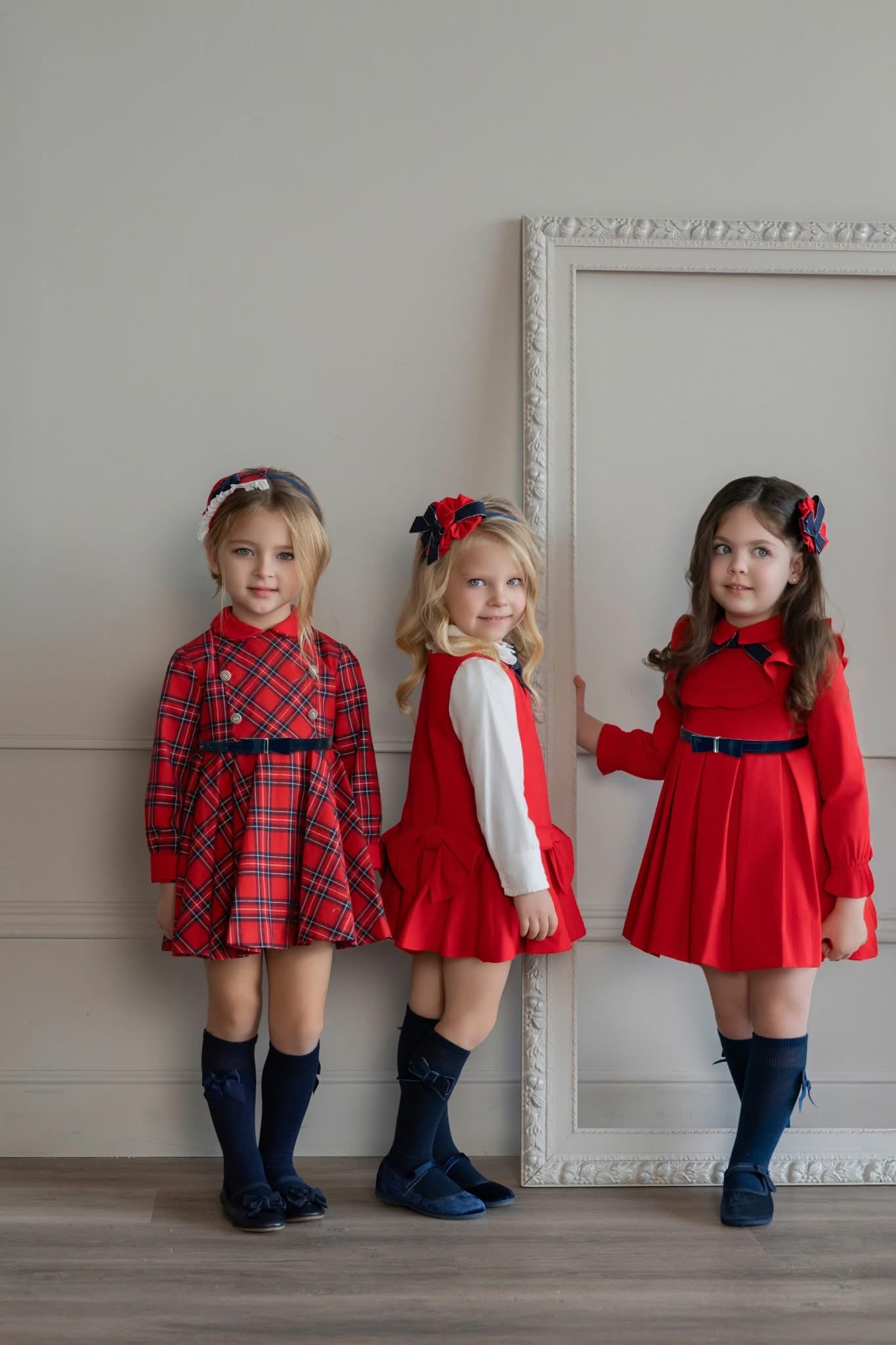 Miranda 232v Red Tartan Dress