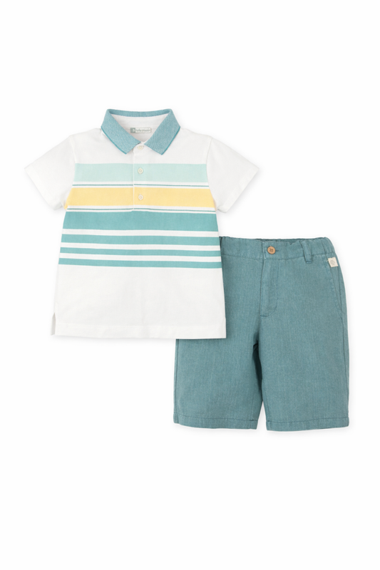 Tutto piccolo 3608-3106 Short Set SS26 PREORDER