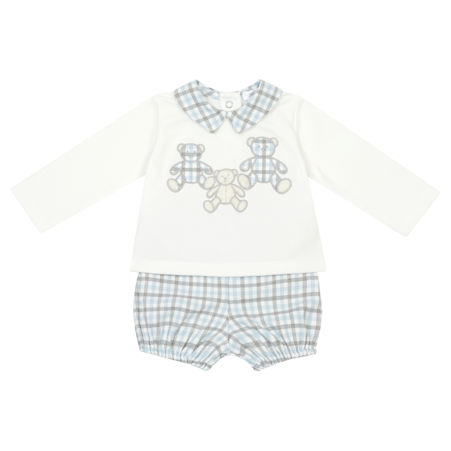 Deolinda 26622 Ivory/Blue Bloomer Set AW26